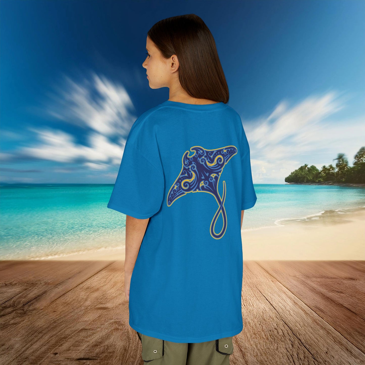 Manta Ray Kids Tee