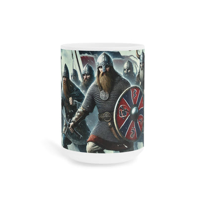 Viking Raid Ceramic Mugs (11oz\15oz)