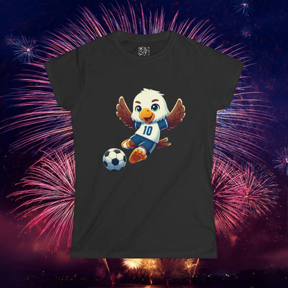 USA Soccer Little Eagle Women's Softstyle Tee
