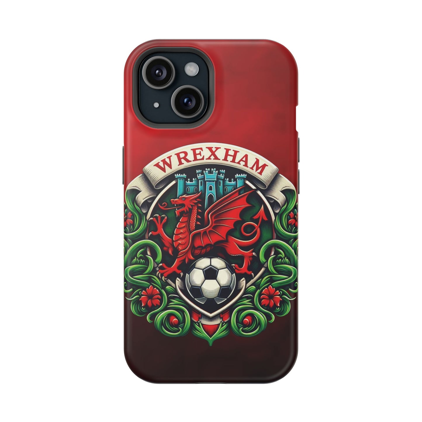 Wrexham Crest Impact-Resistant Cases