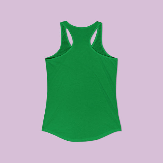 Revolutionary Red Dragons Crest Women's Racerback Tank