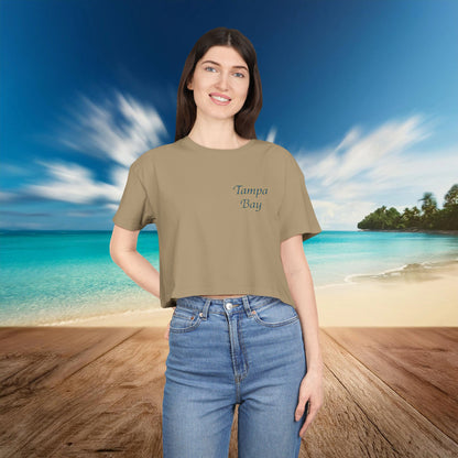 Manta Ray Women's Crop Tee