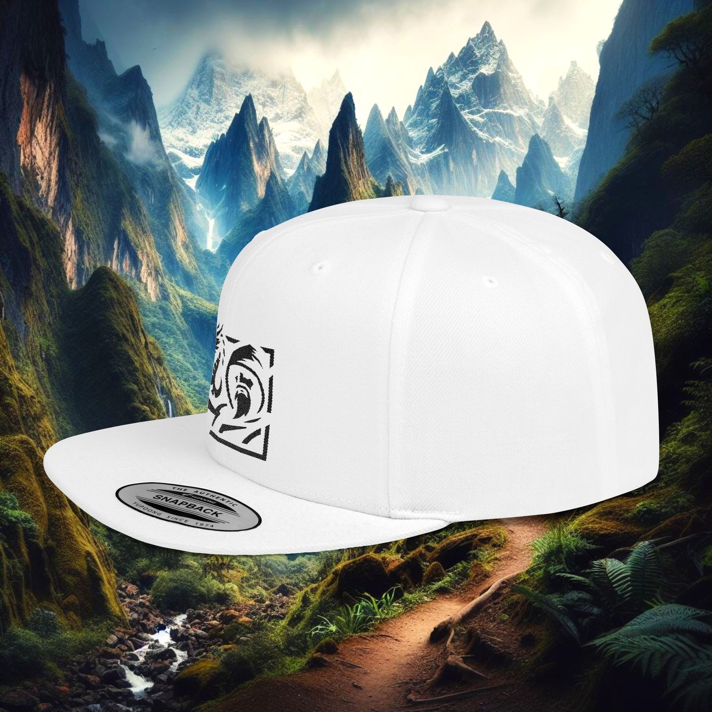 Derek's Designs Flat Bill Snapback
