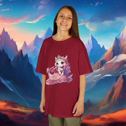 Pink Dragon Princess Kids Tee