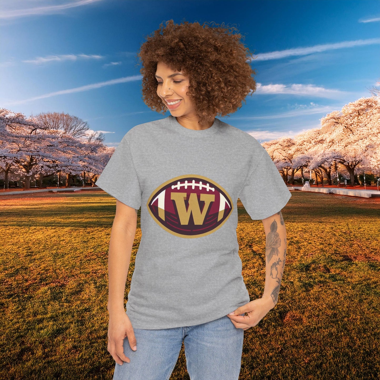 Washington Football Logo Tee