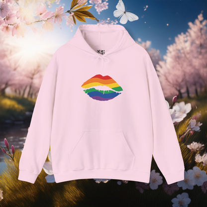 Rainbow Kiss Unisex Hoodie