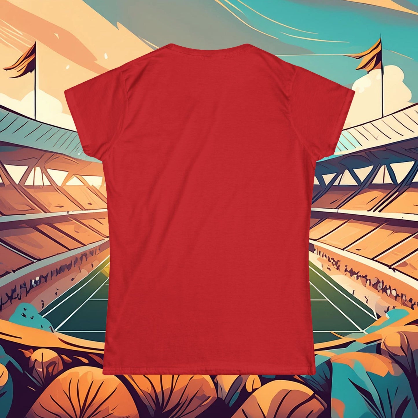 French Football Women's Softstyle Tee