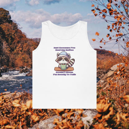 Raccoon Coffee Tank Top