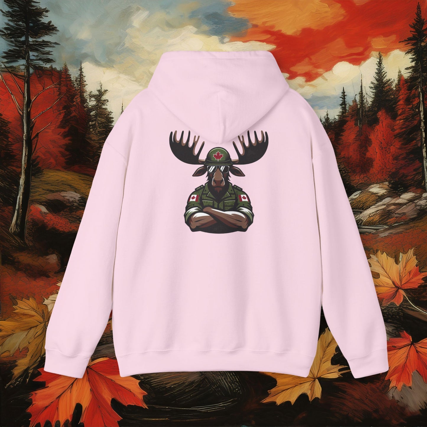 Canadian Moose "Facta Non Verba" Hoodie