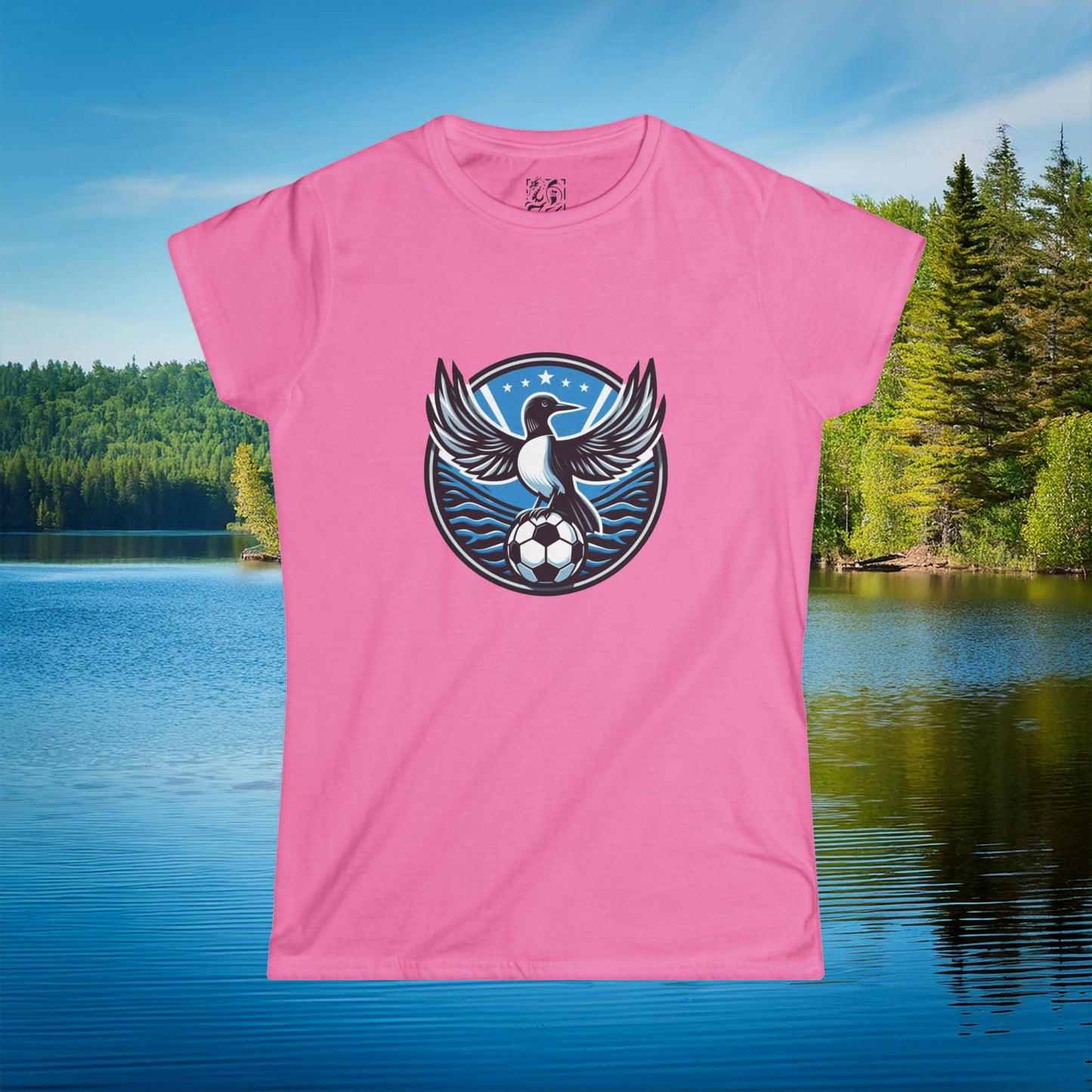 Minnesota United Logo Women's Softstyle Tee