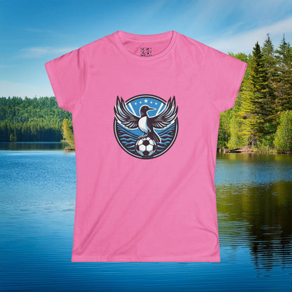 Minnesota United Logo Women's Softstyle Tee