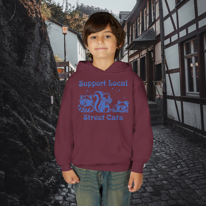 Support Local Street Cats Youth Hoodie