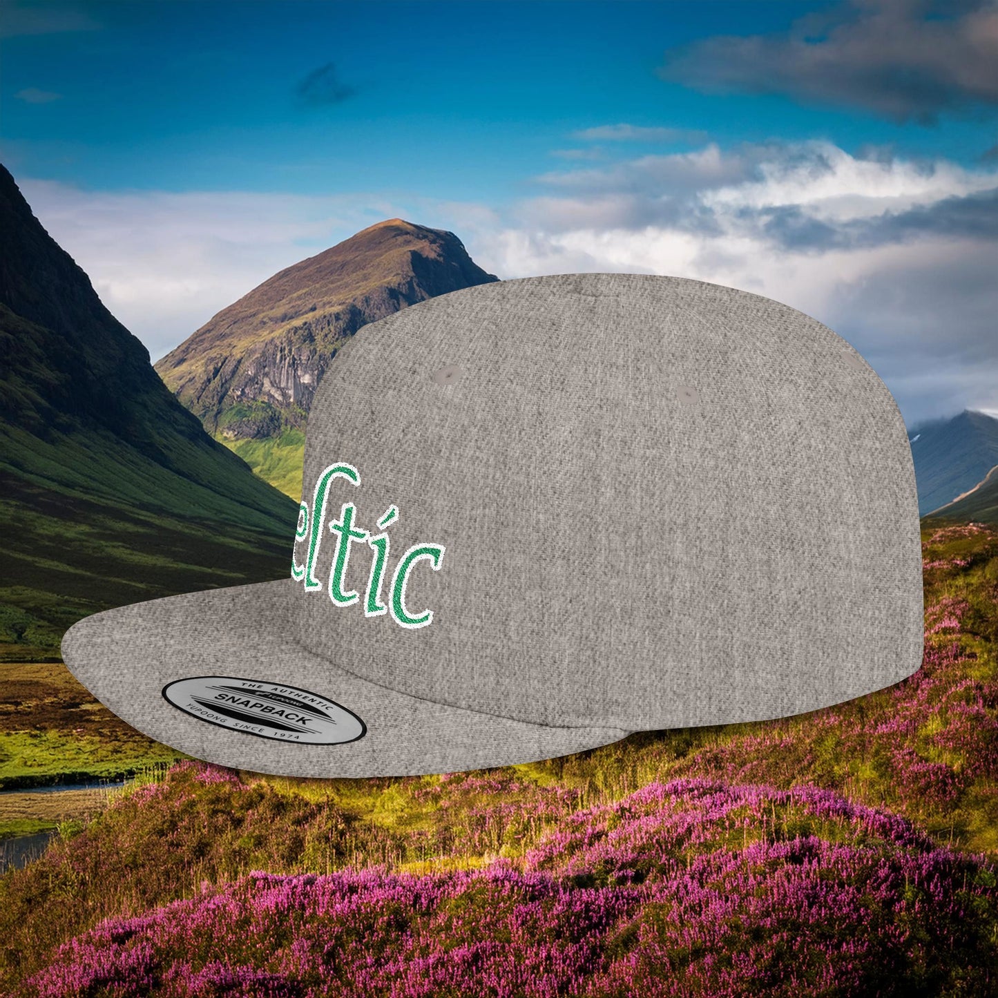 Celtic Flat Bill Snapback