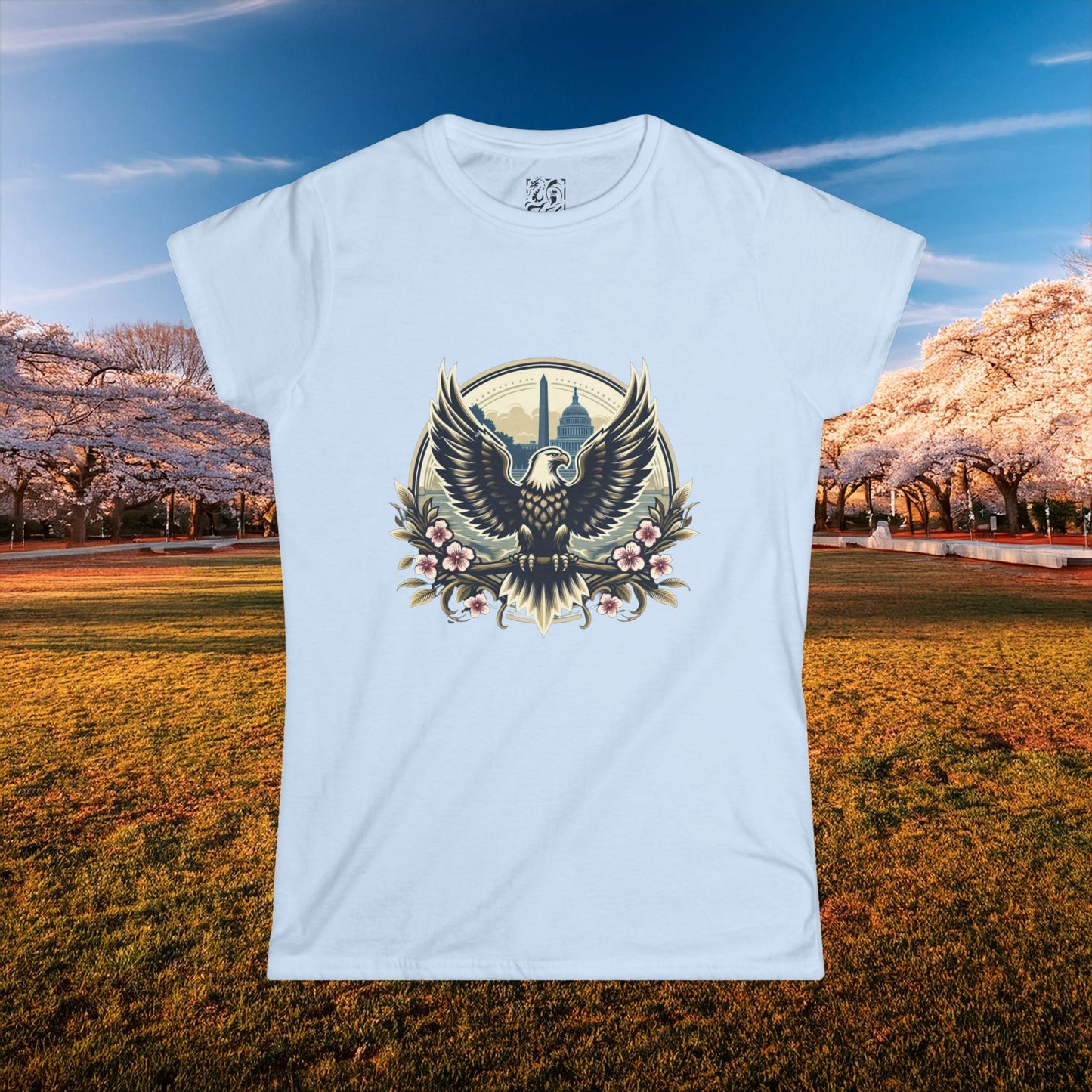 DC Cherry Blossom Women's Softstyle Tee