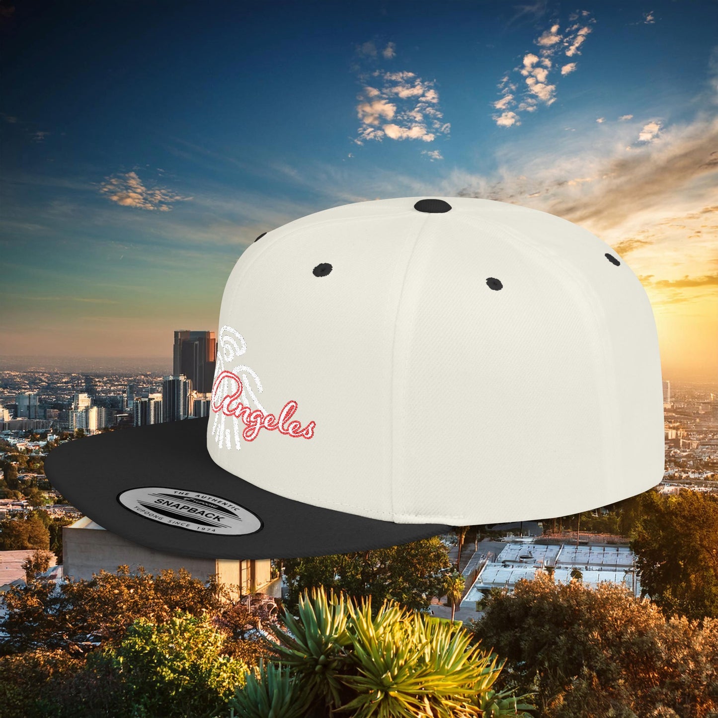 LA Angel Flat Bill Snapback