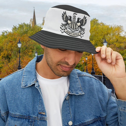 Newcastle United B&W Crest Bucket Hat