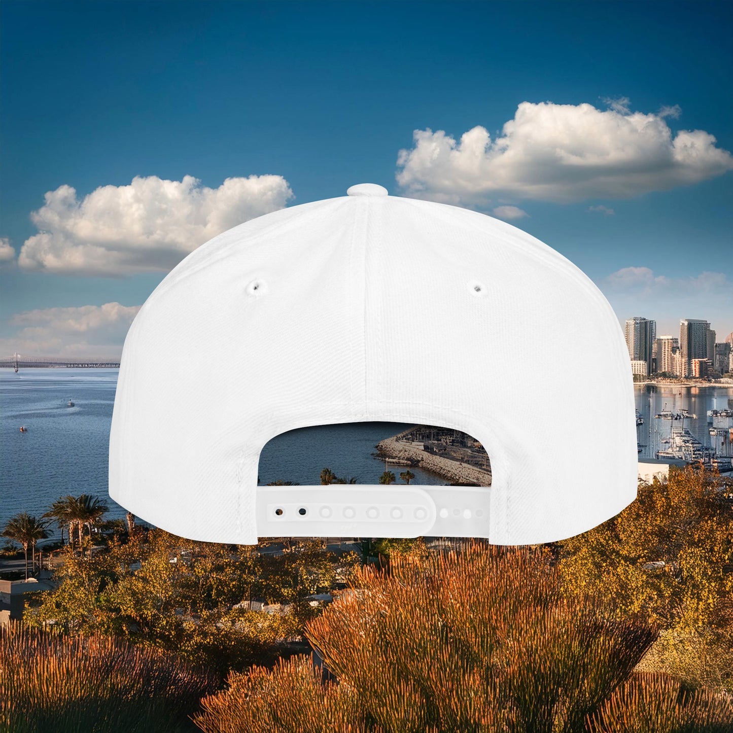 San Diego Baseball Logo Flat Bill Snapback