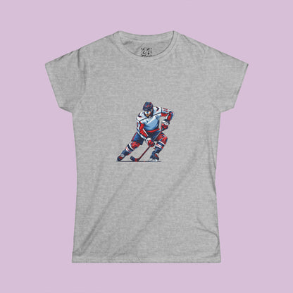 Washington Hockey Forward Women's Softstyle Tee