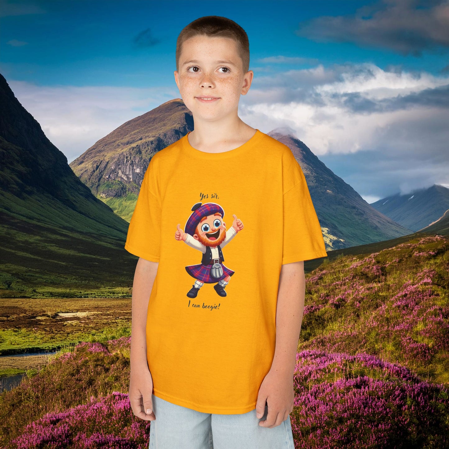 Scotland Can Boogie Kids Tee