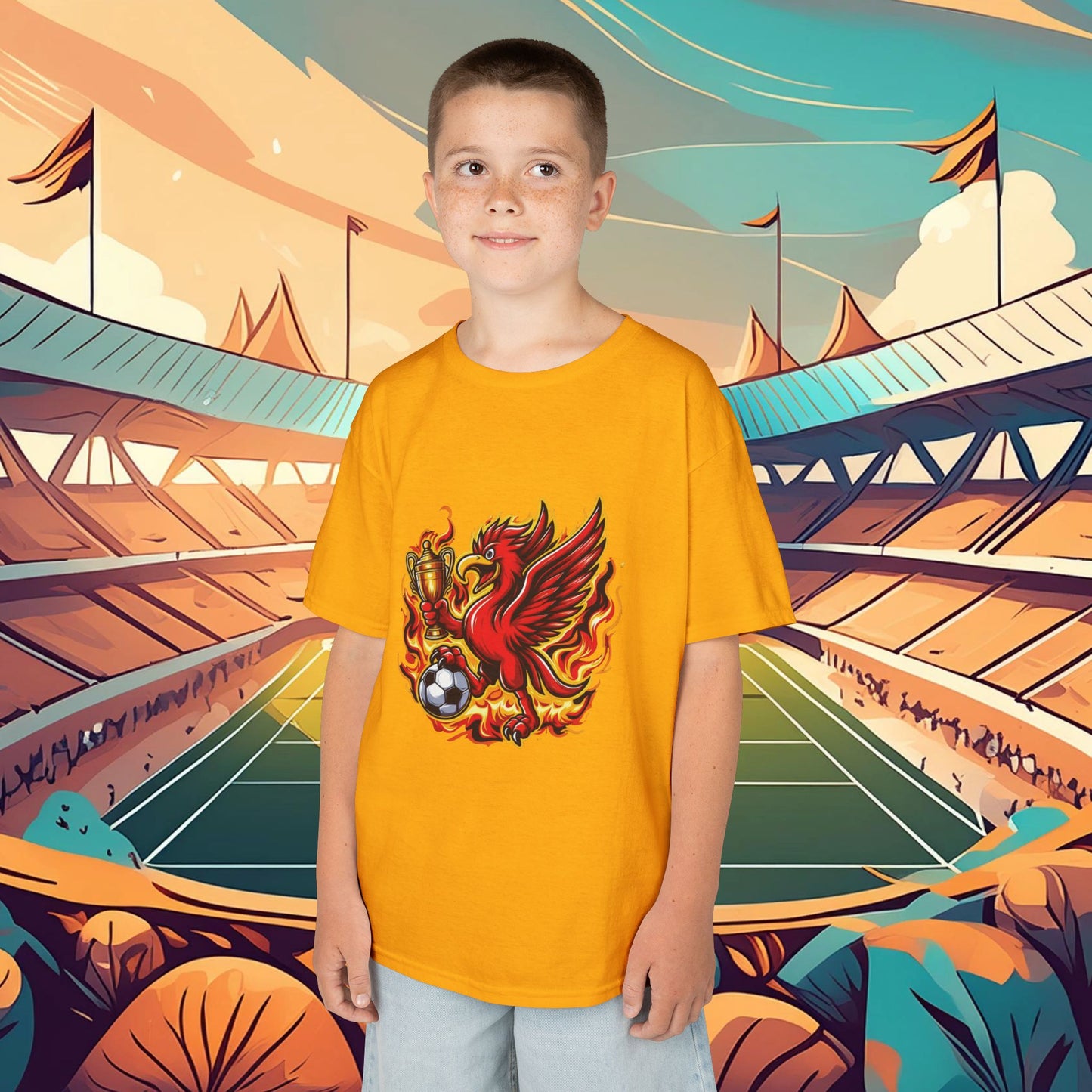 Liverpool Flames Kids Tee