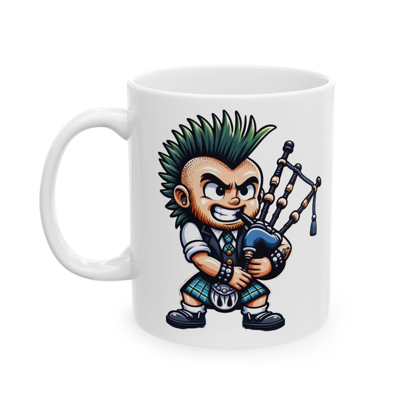 Scottish Punk Ceramic Mugs (11oz\15oz)
