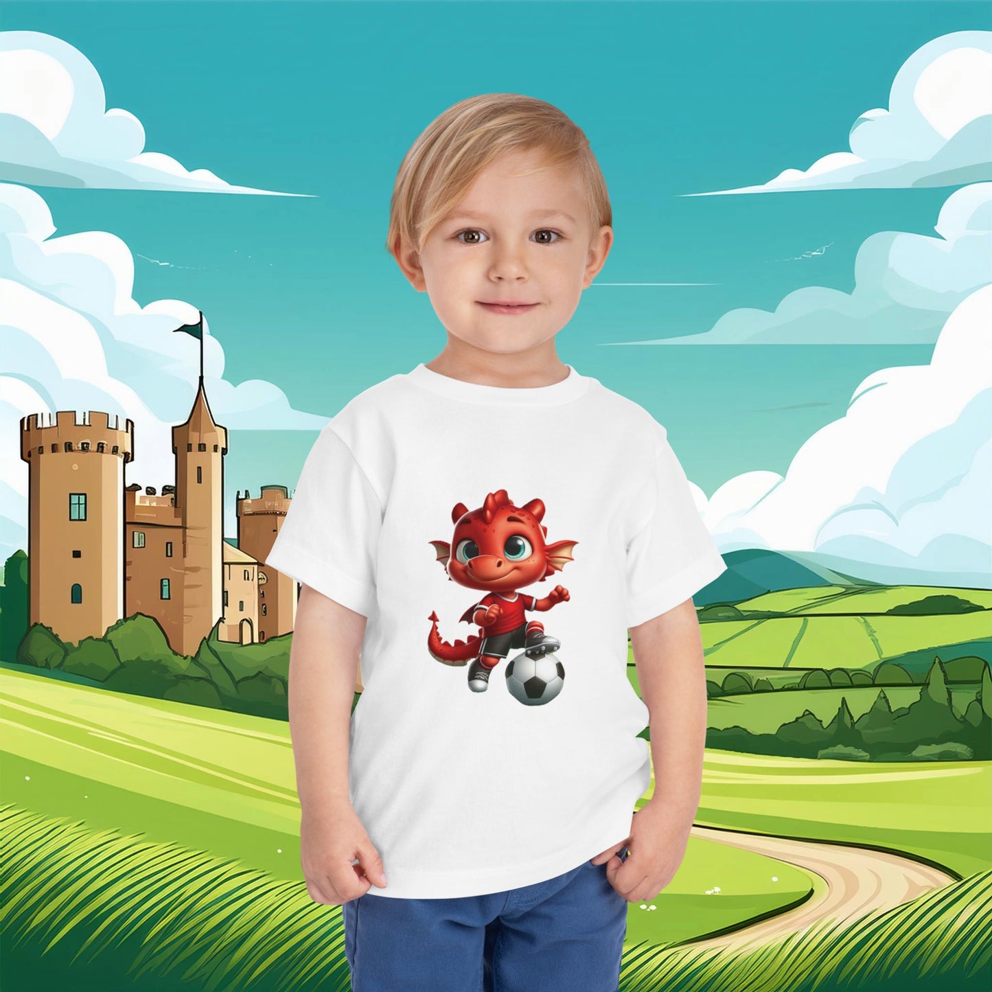 Wrexham Little Red Dragon Toddler Tee