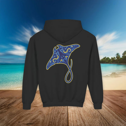 Manta Ray Youth Hoodie
