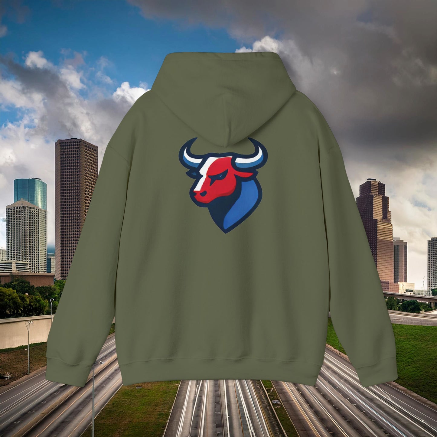 Houston Bull Hoodie