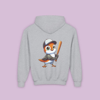 Baltimore Baseball Mini Oriole Youth Hoodie