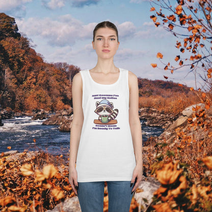 Raccoon Coffee Tank Top