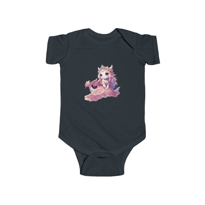 Pink Dragon Princess Infant Bodysuit