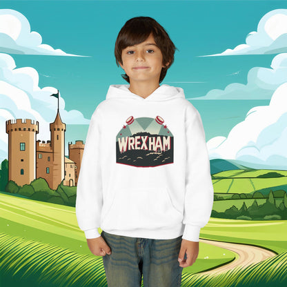 Wrexham Hollywood Sign Youth Hoodie