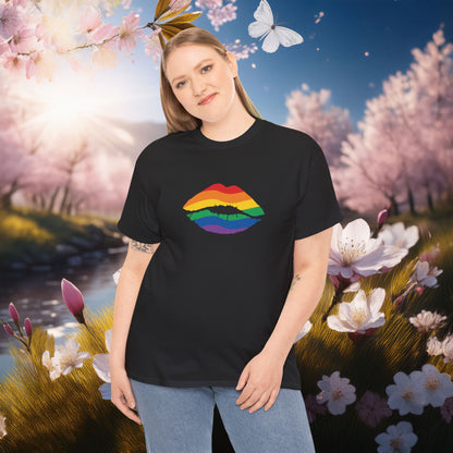 Rainbow Kiss Tee