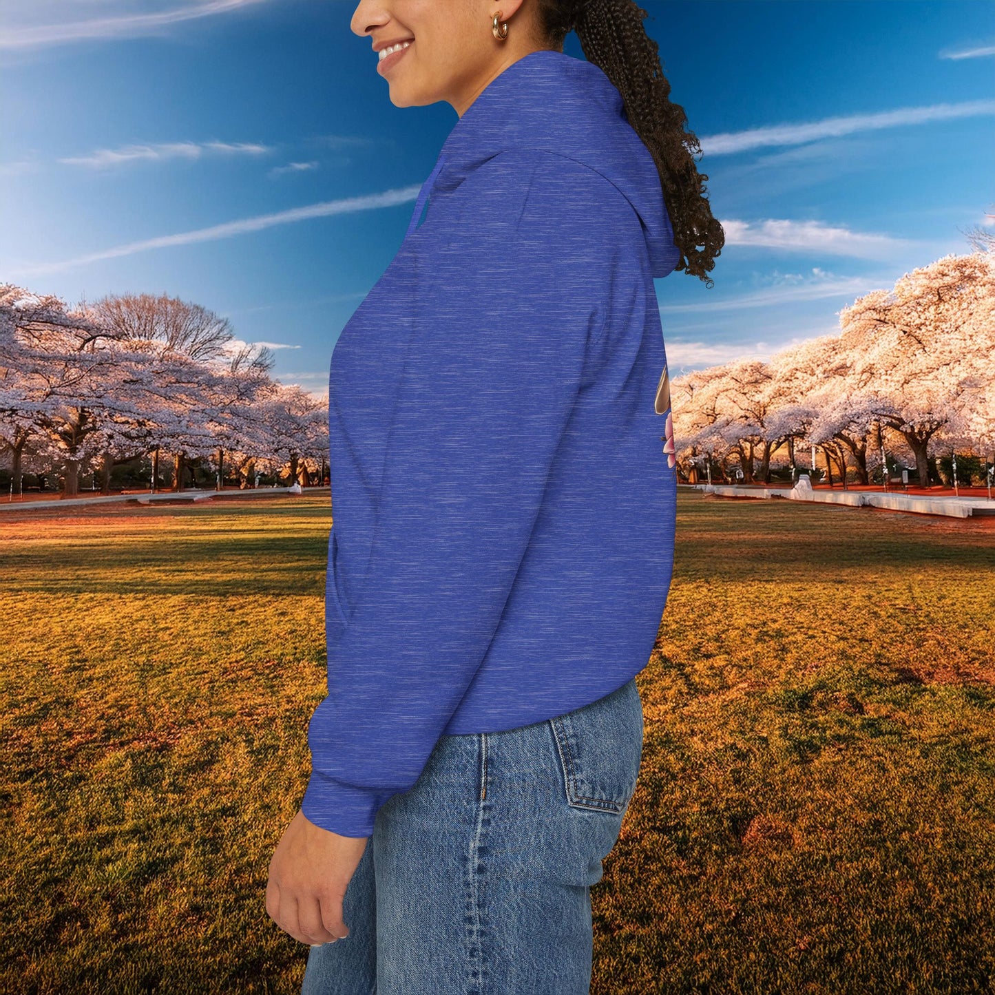 Washington Baseball Cherry Blossom Hoodie