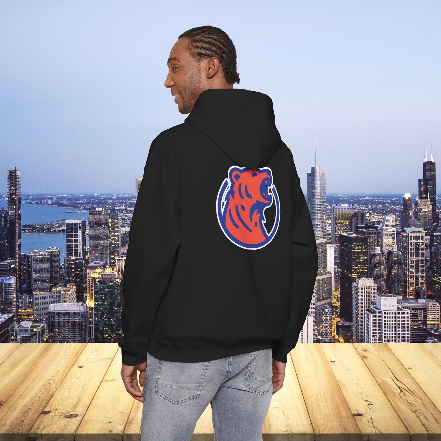 Da Bears Logo Hoodie