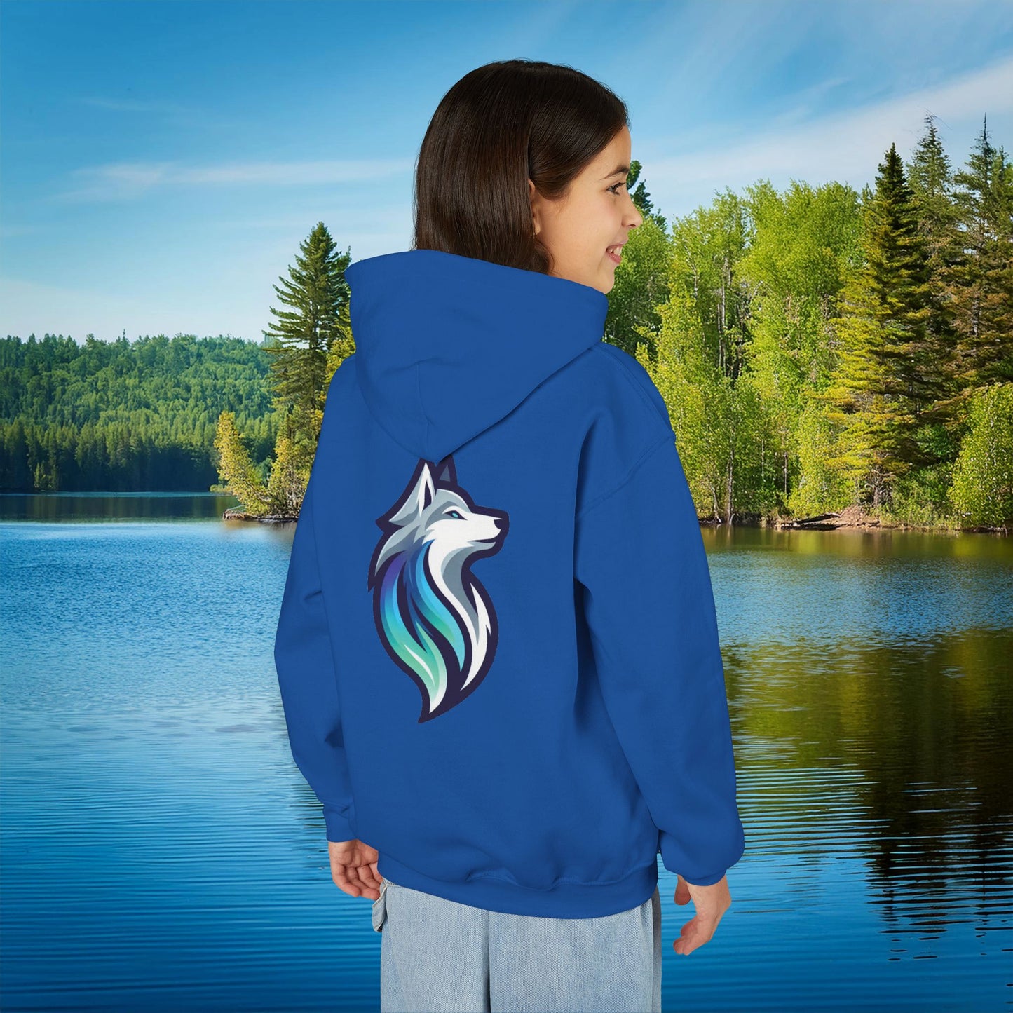 Timber Wolf Youth Hoodie
