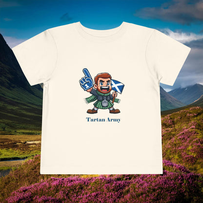 Scotland Tartan Army Toddler Tee