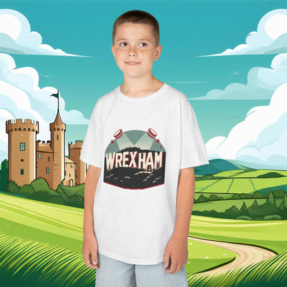 Wrexham Hollywood Sign Kids Tee