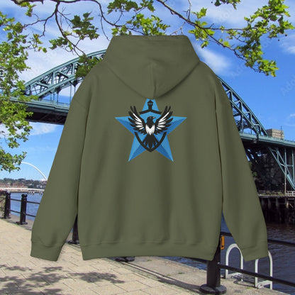 Newcastle United Blue Star Mags Hoodie