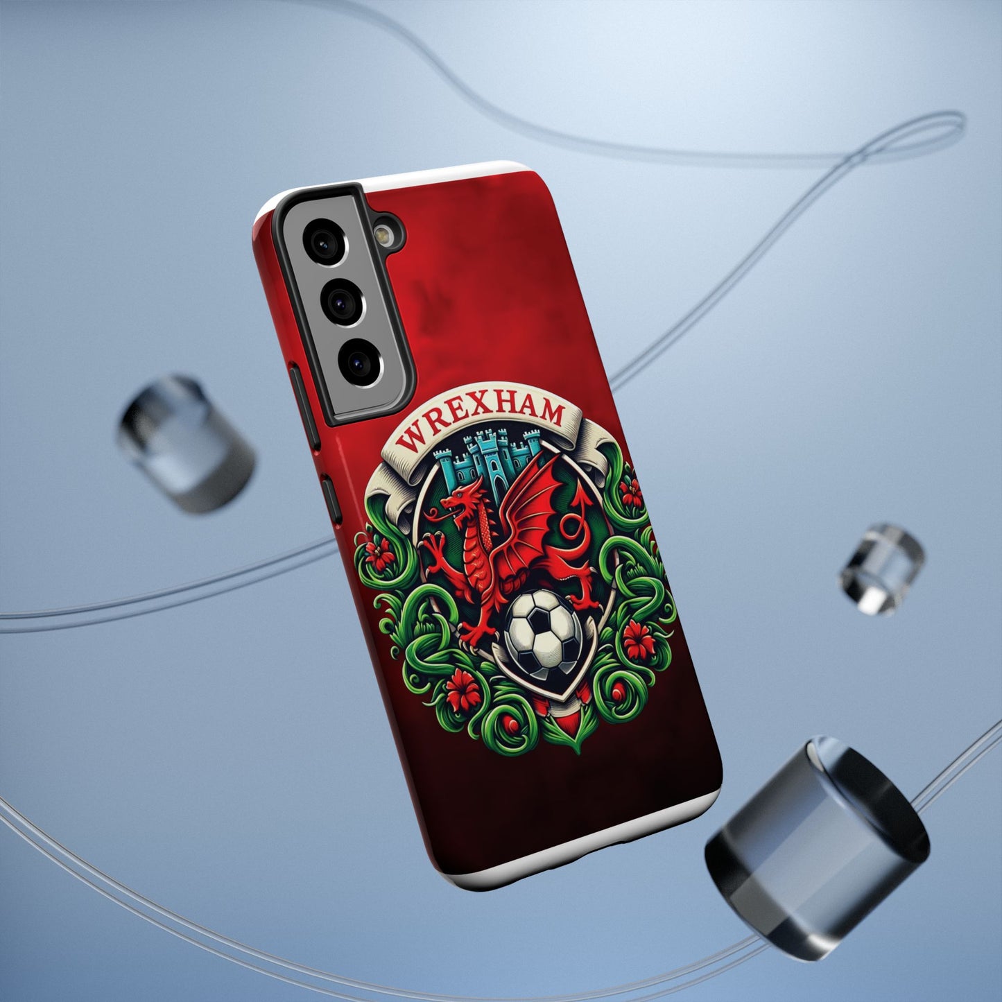 Wrexham Crest Impact-Resistant Cases