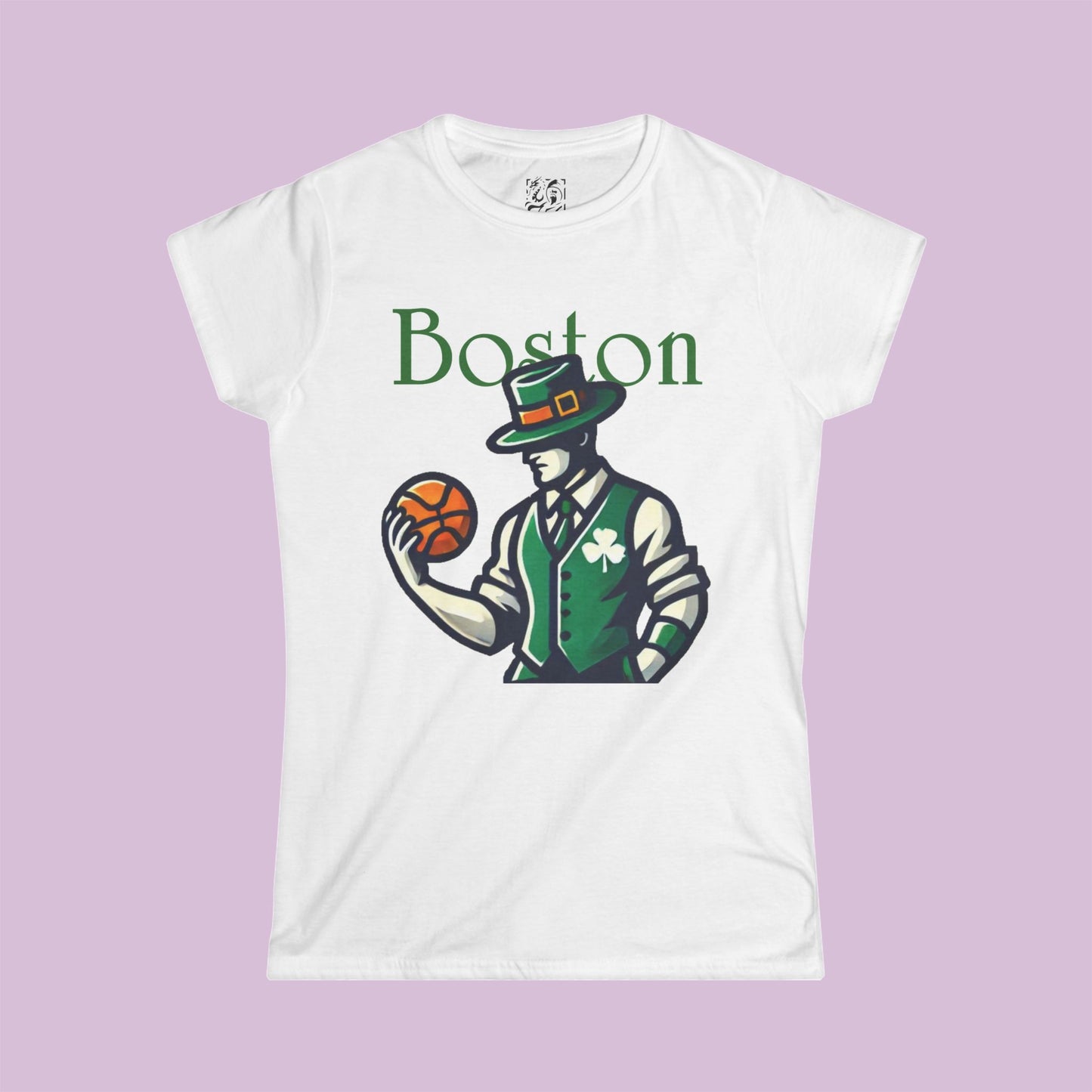 Boston Basketball Women's Softstyle Tee