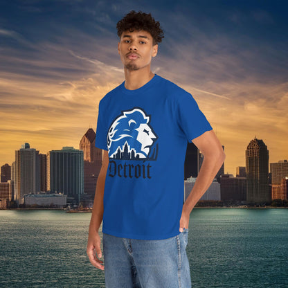 Detroit Football Skyline Tee