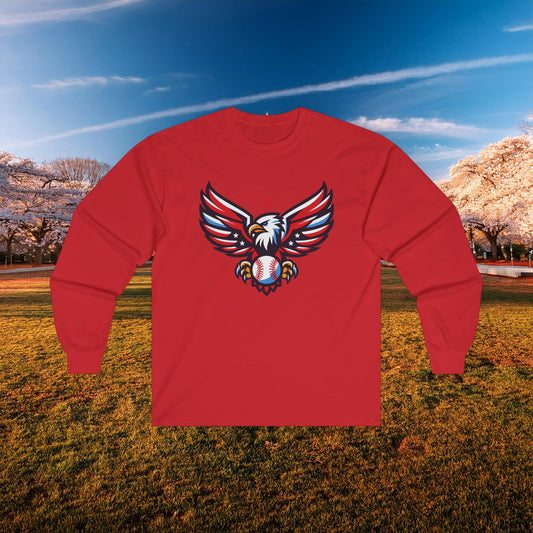 Washington Baseball Eagle Long Sleeve Tee