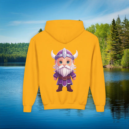 Purple Viking Youth Hoodie