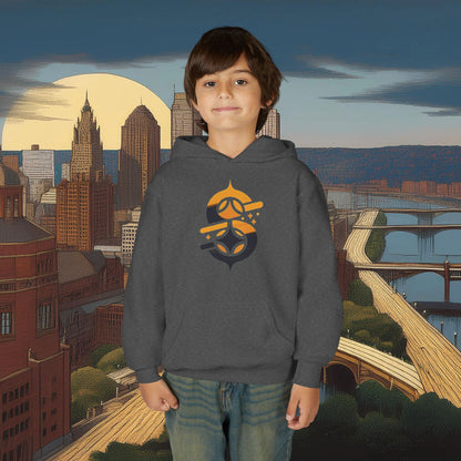 Pittsburgh Football Logo Youth Hoodie