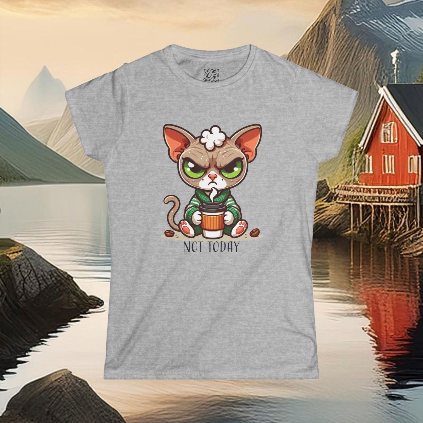 Cranky Cat Women's Softstyle Tee