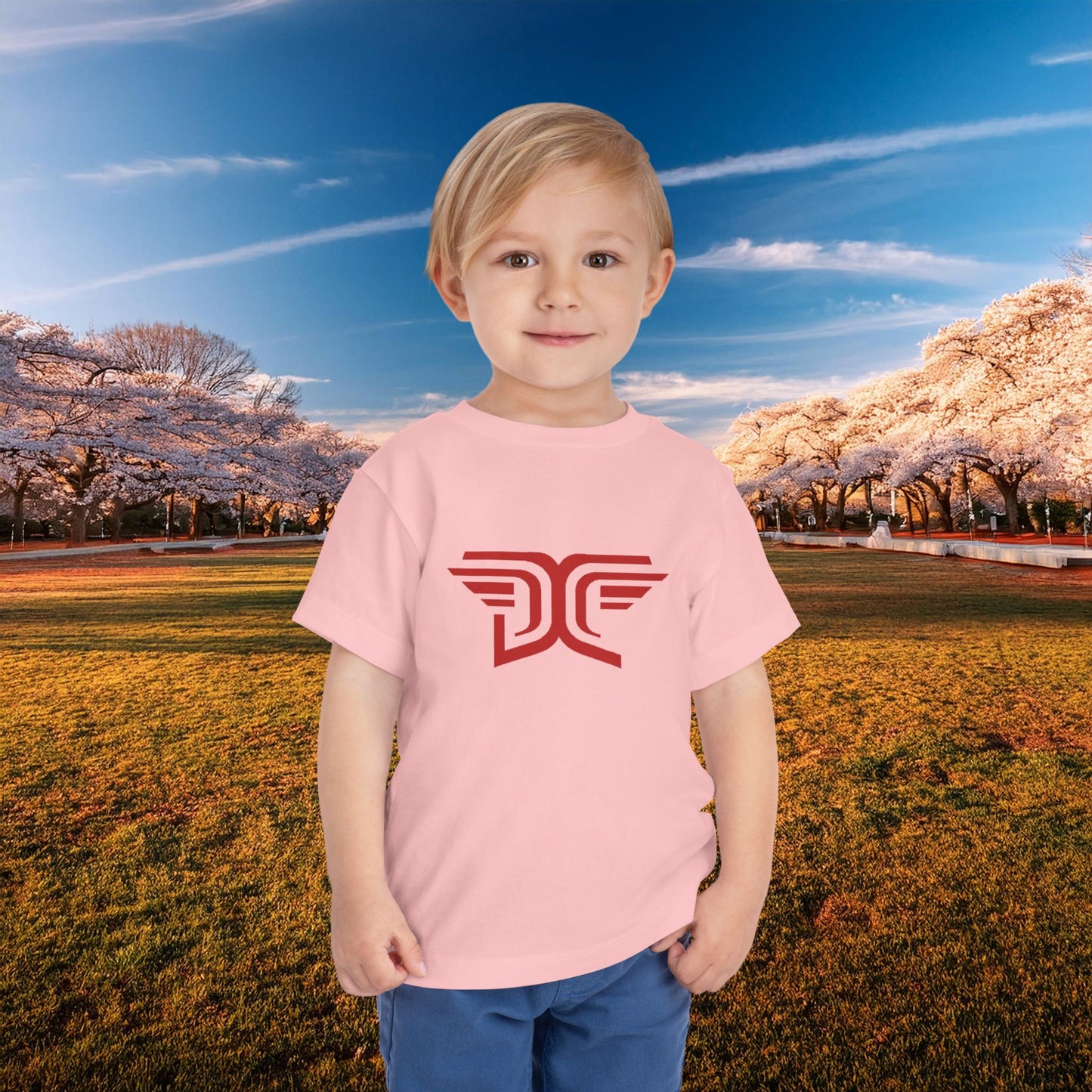 Winged DC Toddler Tee