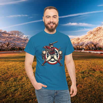 Washington Baseball At Bat Tee