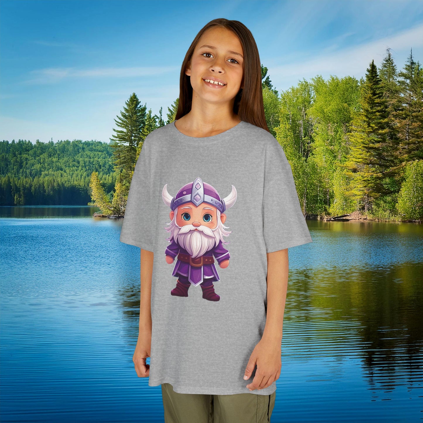Purple Viking Kids Tee