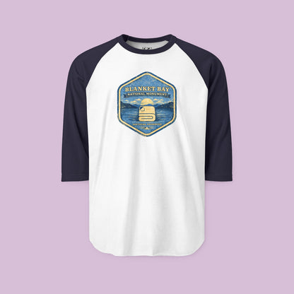 Blanket Bay National Monument Raglan Tee
